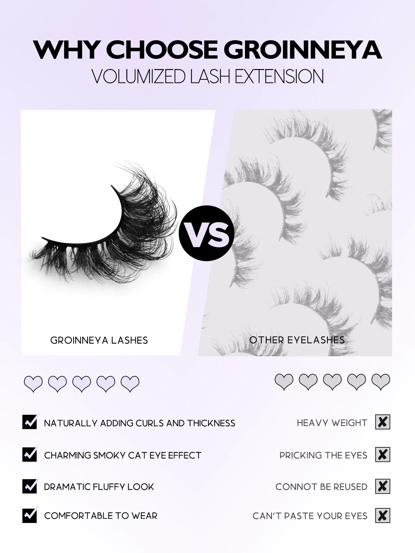 Lash Allure 7 Pair Sets