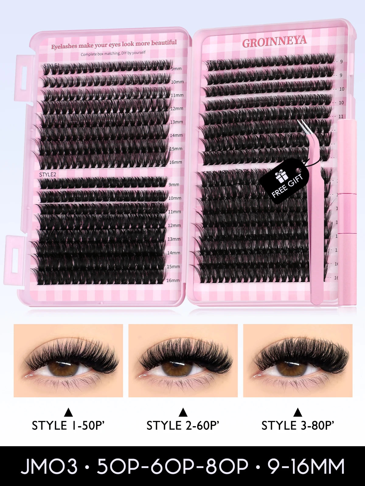Angelic Whisper Eyelash Clusters Kits