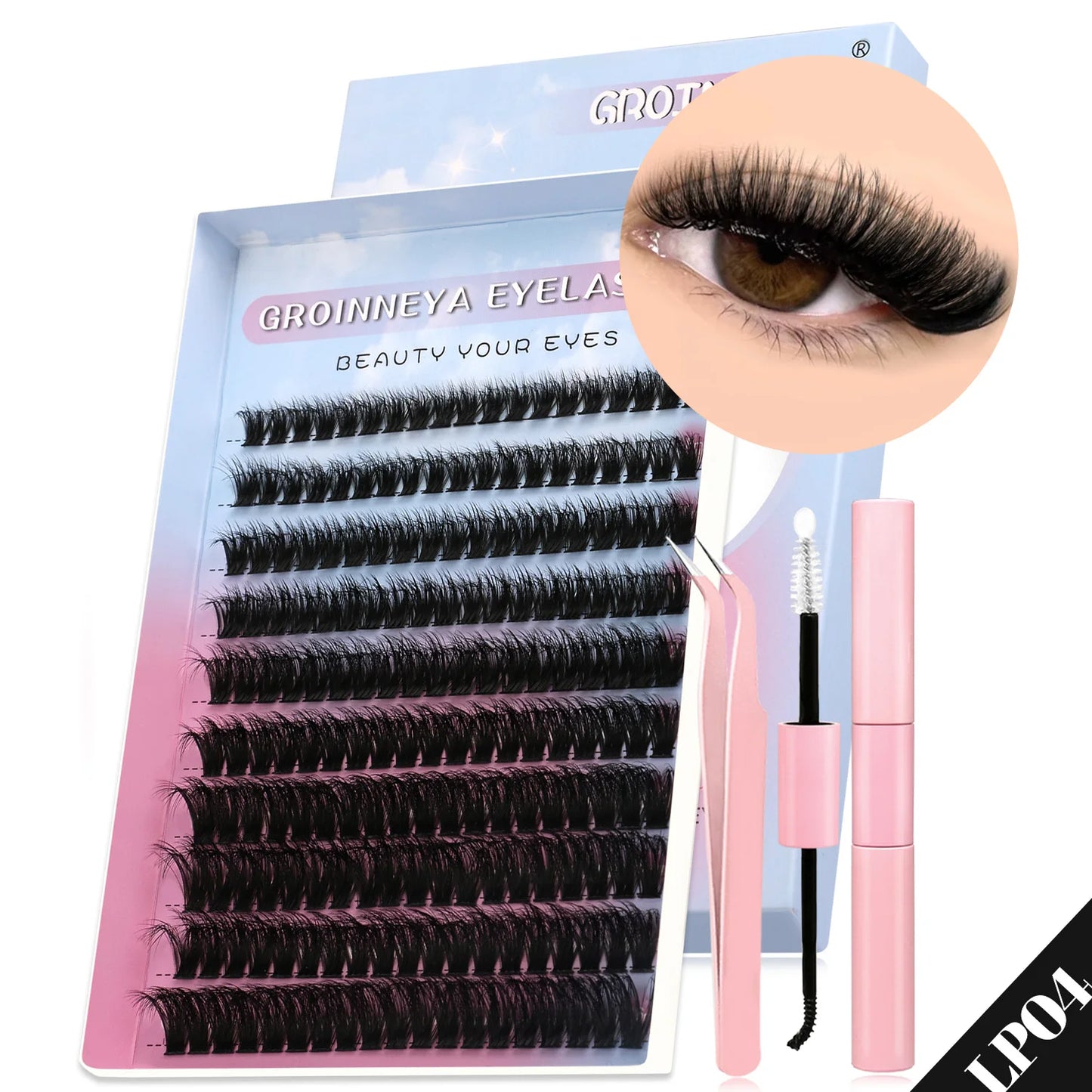 Angelic Whisper Eyelash Clusters Kits