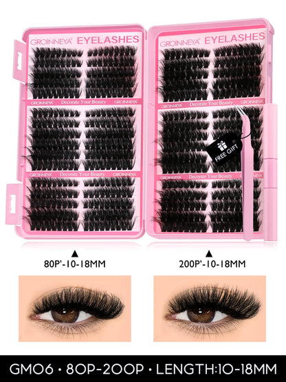 Angelic Whisper Eyelash Clusters Kits